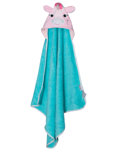 Asciugamano Baby con Cappuccio, Allie Unicorno - 100% cotone 2