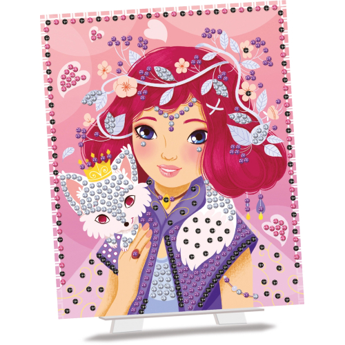 Carte creative con applicazioni diamantini - Damigelle