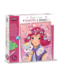 Carte creative con applicazioni diamantini - Damigelle