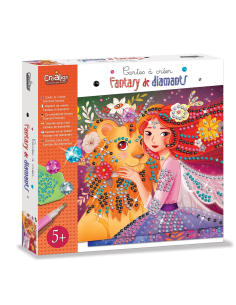 Carte creative con applicazioni diamantini - Diamond fantasy