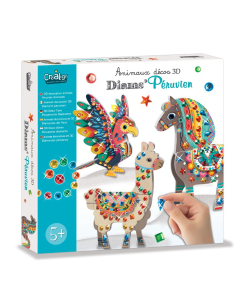 Animali decorati 3D - Peruvien