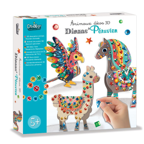 Animali decorati 3D - Peruvien