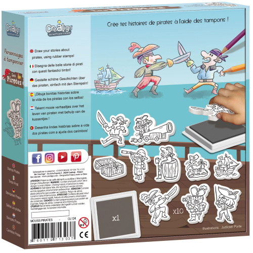 Personaggi da timbrare: pirati