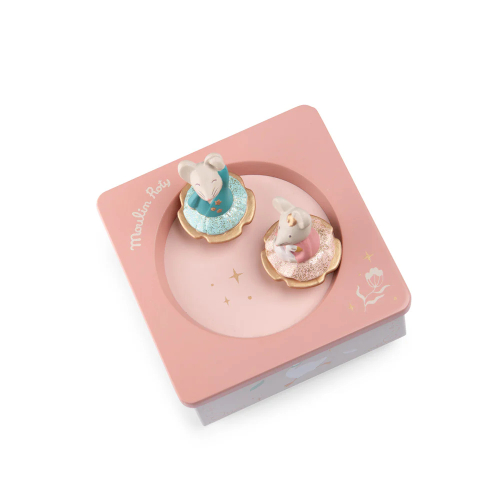 Carillon scatola musicale in legno - La petitre Ecole de danse