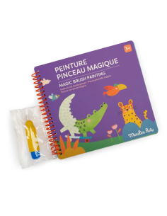 Pittura  Libro "pennello magico"  - Les Toupitis