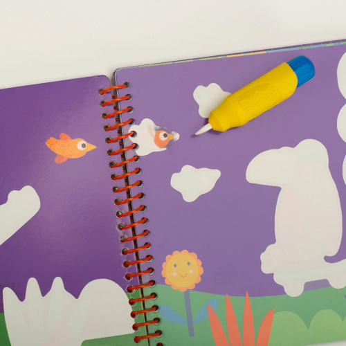 Pittura  Libro "pennello magico"  - Les Toupitis