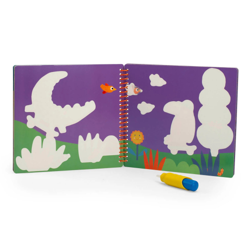 Pittura  Libro "pennello magico"  - Les Toupitis