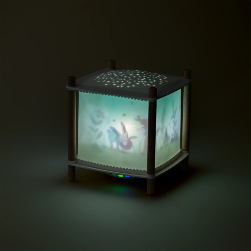 Lanterna magica musicale - Trois petits lapins