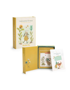 Carte Contamesi - I miei primi 12 mesi - in Italiano - Trois petits lapins
