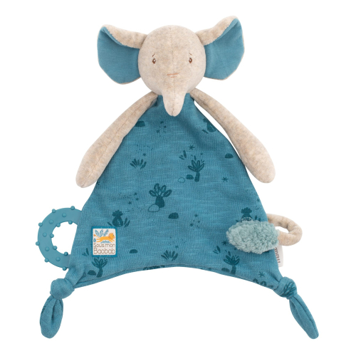Doudou elefante con scatola - Sous Mon Baobab Doudou elefante con scatola - Sous Mon Baobab