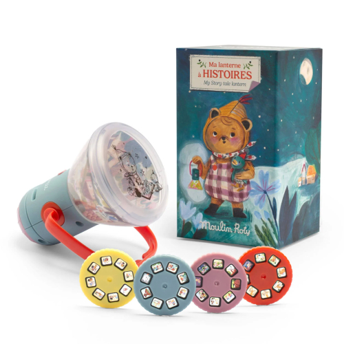 Lanterna raccontastorie 3 in 1 Les Minouchkas