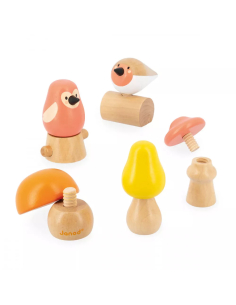 Uccellini E Funghi Da Avvitare 2
