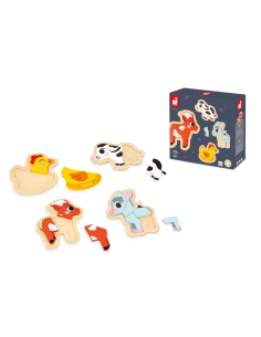 4 Puzzles Evolutivi - Fattoria