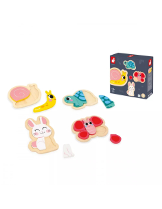 4 Puzzles Evolutivi - Giardino