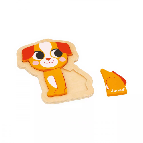 4 Puzzles Evolutivi - Animali Domestici 4 Puzzles Evolutivi - Animali Domestici