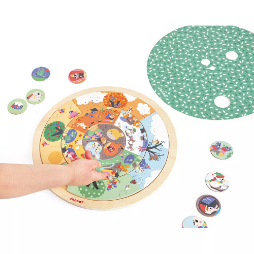 Puzzle di osservazione - Giardino