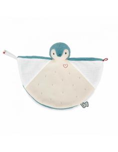Doudou Pinguino Verde 2