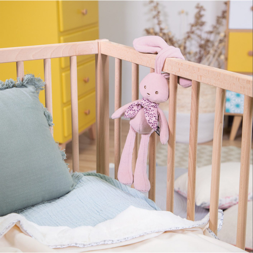 Peluche CONIGLIETTO Rosa 25CM con elegante scatola