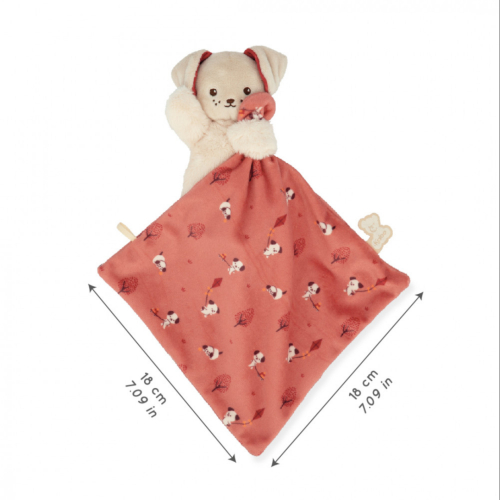 Dou Dou Cagnolino morbido con copertina Brique