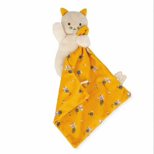 Dou Dou Gattino morbido con copertina Gialla