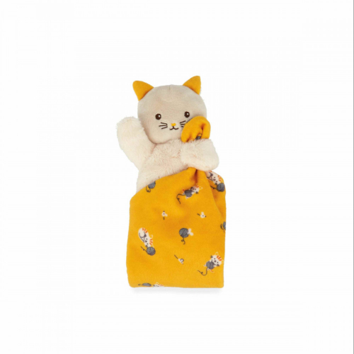 Dou Dou Gattino morbido con copertina Gialla