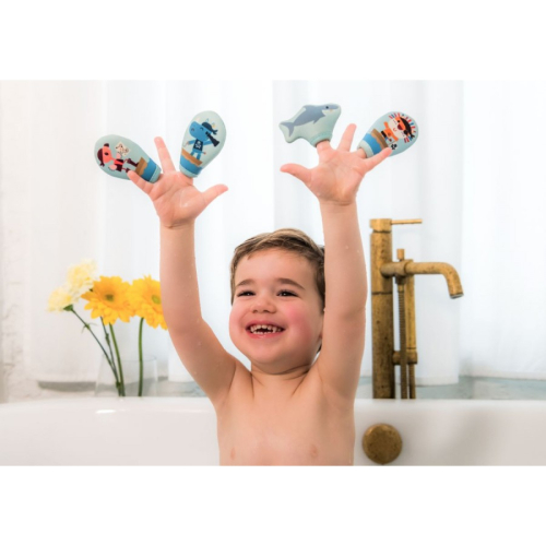 Marionette da dita per il bagno - Pirati