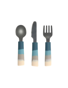 Set 3 Posate Color Splash Desert Teal Ombre