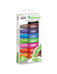 I colori bastoncini a Guazzo regolabili
