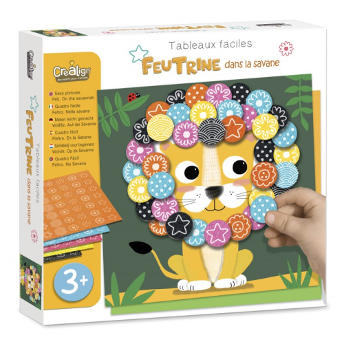 Adesivi In Feltro EZCRA Per Bambini - Unisex, Morbidi E Colorati Per Attività Creative