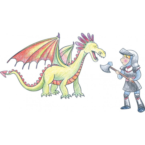 Personaggi da timbrare: Cavalieri e Draghi