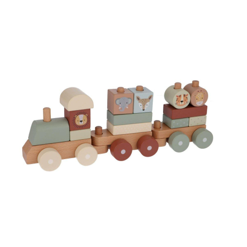 Trenino Legno Zoo Sage Personalizzabile Trenino Legno Zoo Sage Personalizzabile