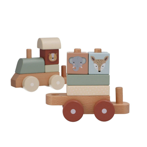 Trenino Legno Zoo Sage Personalizzabile Trenino Legno Zoo Sage Personalizzabile