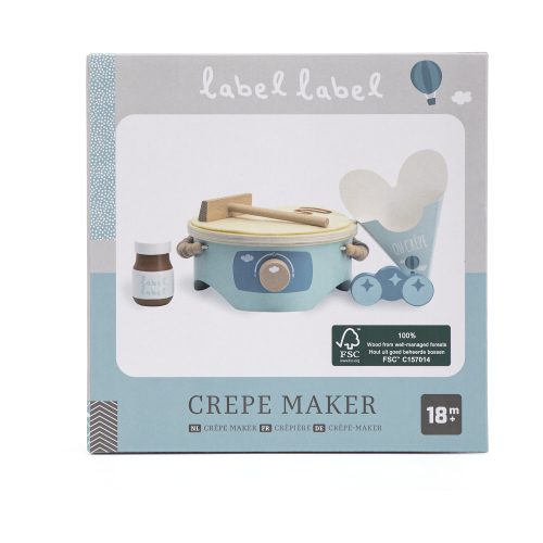 Set per Crepes in Legno - verde - Legno di Faggio Certificato FSC Set per Crepes in Legno - verde - Legno di Faggio Certificato FSC