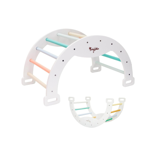 Arco Montessoriano Rainbow + Scivolo/Rampa Montessoriano Rainbow