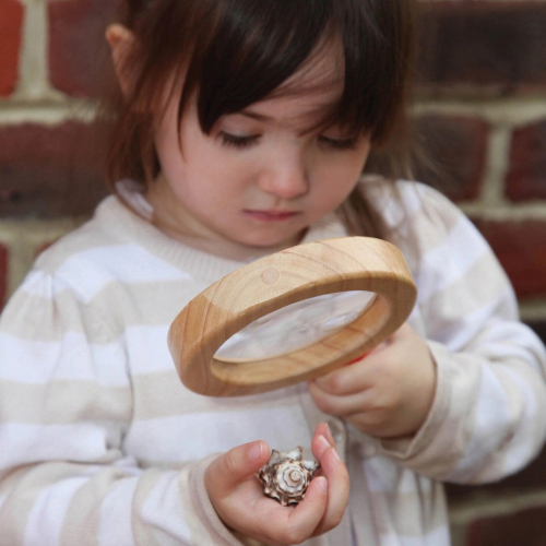 Lente d'Ingrandimento - Legno Massiccio