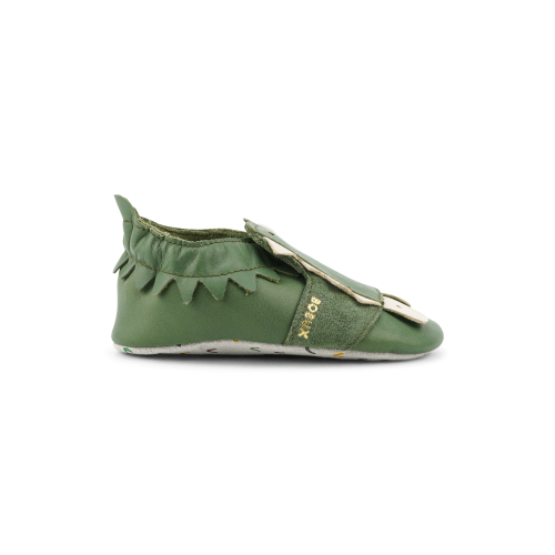 Soft Sole - Snap Olive - Coccodrillo Verde Soft Sole - Snap Olive - Coccodrillo Verde