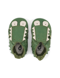 Soft Sole - Snap Olive - Coccodrillo Verde