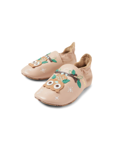 Soft Sole -  Night Owl Beige - Gufetto sul rametto
