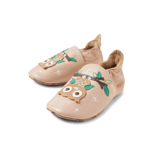 Soft Sole -  Night Owl Beige - Gufetto sul rametto