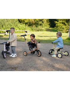 Kaya Triciclo LIO Multifunzione da 1 a 5 anni con Barra da spinta - PISTACCHIO - da balance bike a bicicletta 2