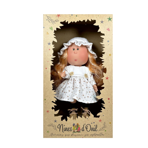 BAMBOLA MIA con capelli lunghi rossi con riflessi dorati