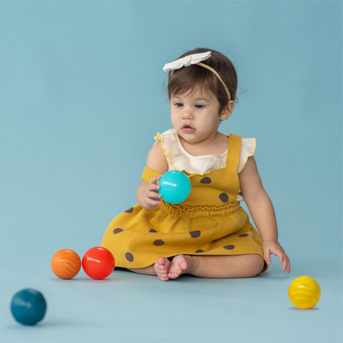 Scatole impilabili North Pole con palline sensoriali