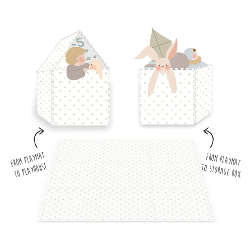 Tappeto puzzles EEVAA 180x180 cm - Numeri/Punti