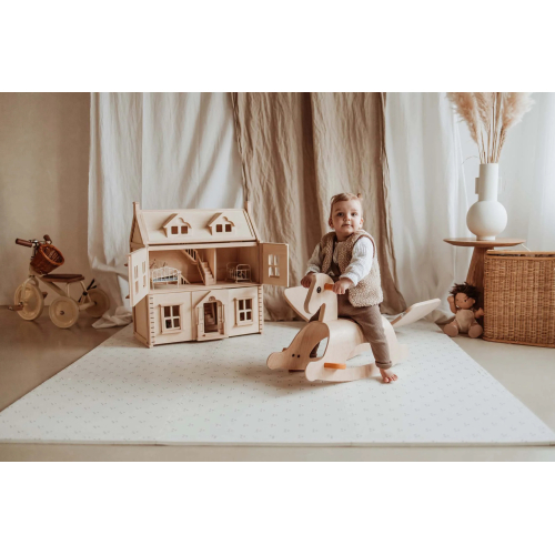 Tappeto puzzles EEVAA 180x180 cm - Numeri/Punti