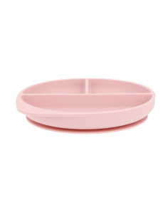 Piatto Divisorio Silicone Ventosa Light Pink 2