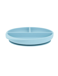Piatto Divisorio Silicone Ventosa Sky Blue 2