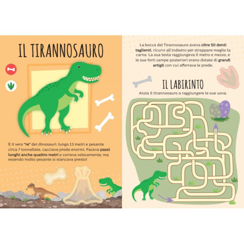 Stickers e attività - I dinosauri
