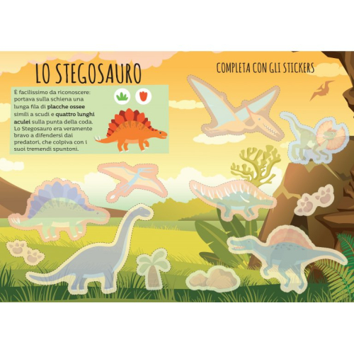 Stickers e attività - I dinosauri