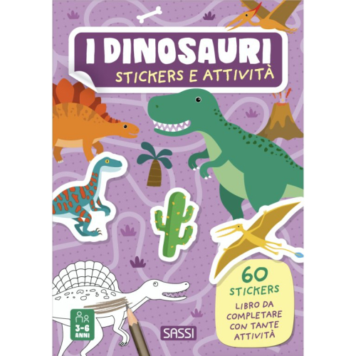 Stickers e attività - I dinosauri