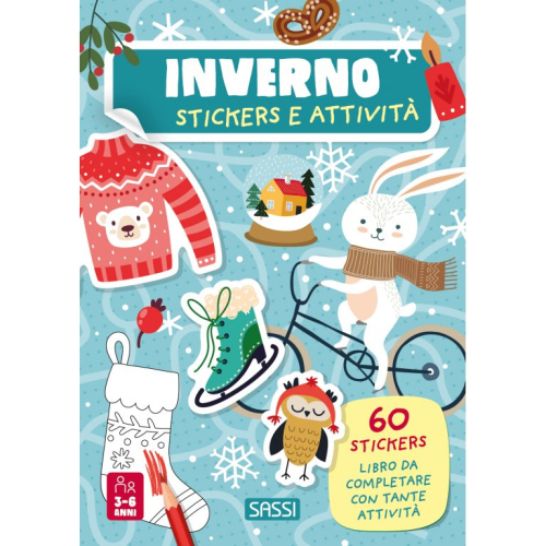 Stickers e attività - Inverno